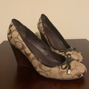 Coach Signature Wedges